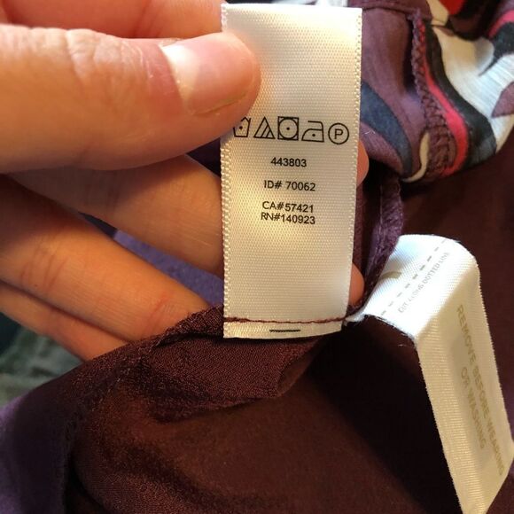 NWT! Loft paisley patterned dress. Size xs petite - Picture 8 of 13